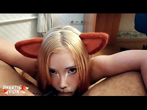 ❤️ Kitsune sluger pik og sæd i sin mund ❤️❌  Sex at da.porn-mz.ru ❌️